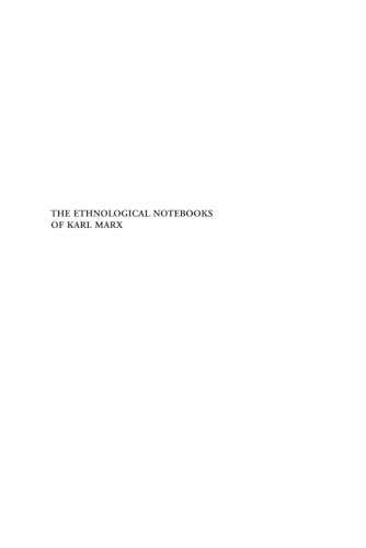 ethnological notebooks von Independently published